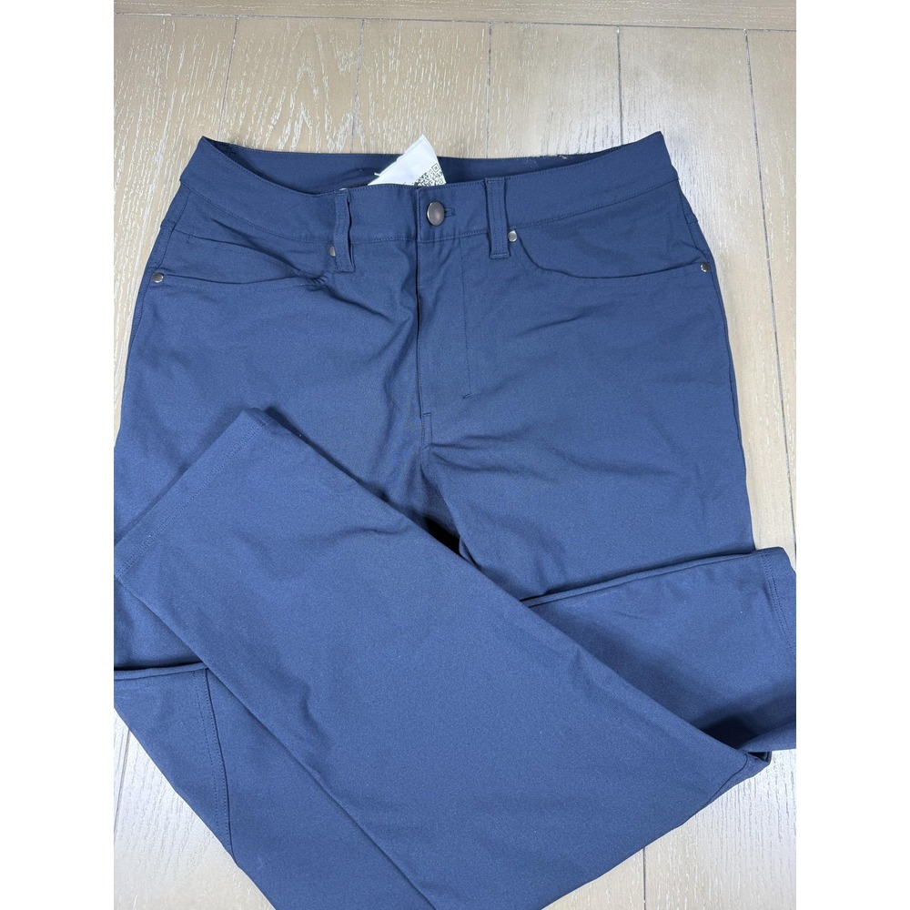 Lululemon‎ ABC Pants Mens 30 Blue ABC Slim 5 Pocket Chino Stretch Casual - Picture 9 of 16